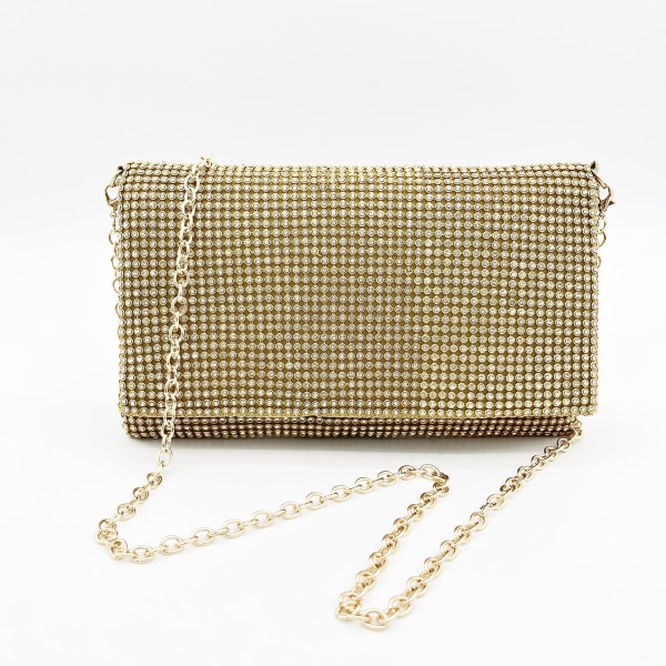 20*12*2cm Glitzrende Aften Clutch Taske til Bryllup, Prom, Fest