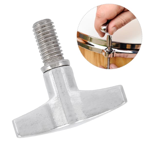 Musikinstrumenttillbehör i zinklegering 8 mm trumvingmutter snabb demontering cymbalmutter
