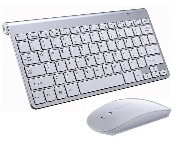Bærbart 2,4g trådløst tastatur og mus
