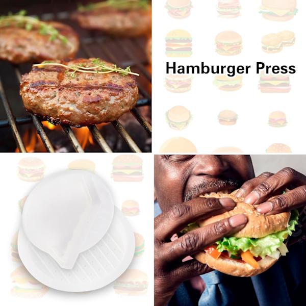 Pyöreä tarttumaton täytetty hampurilaispuristin, pyöreä lihapiirakkamuotin lisävarusteet murskattu hampurilaispuristin pihvi hampurilainen makkara naudanlihavalmistajan muotti