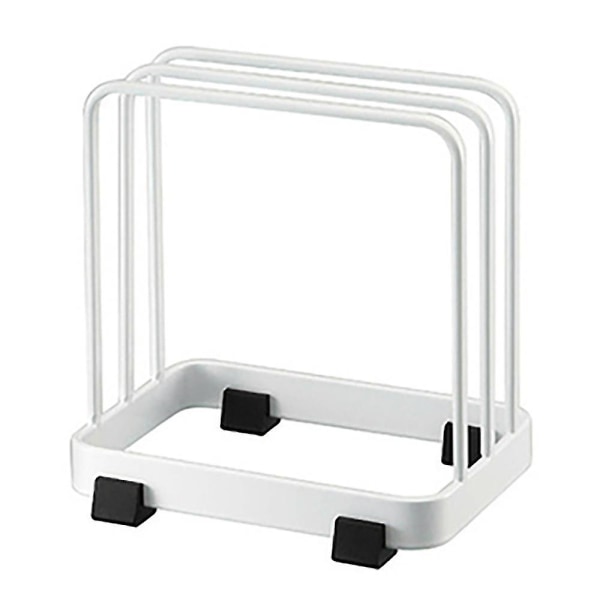 Metallkruka lockhållare skärbräda rack hackbräda arrangör stativhållare kök bänkskiva Dr x