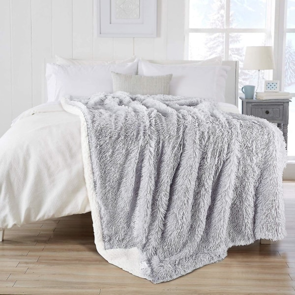 Kælen Bamse Tæppe Pels Tæppe, Stue Tæppe, Mikrofiber Tæppe, Fleece Tæppe, Sofa Tæppe, Aircondition Tæppe Let Compale Med Sofa
