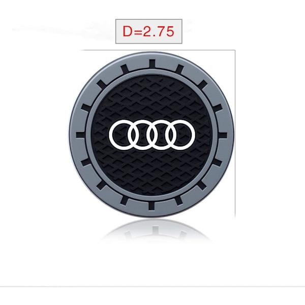 Audi-auton kuppialunen, juomatelinealunen Audi A1 A3 RS3 A4 A5 A6 A7 RS7 A8 Q3 Q5 Q7 R8 -autoihin, liukumaton automaattikuppitelineen sisäalunen, auto #NAME?