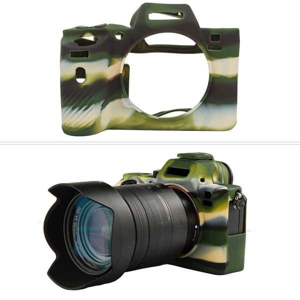 Holdbart og vaskbart silikone digitalkameraetui til Sony A72/ A7R2 / A7S2