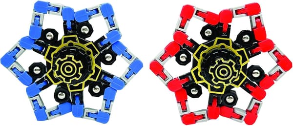 Fidget Spinners, 2-pakning stablebare spinnende stjerner for stresslindring, sensoriske leker for barn og voksne med angst 2-pakning