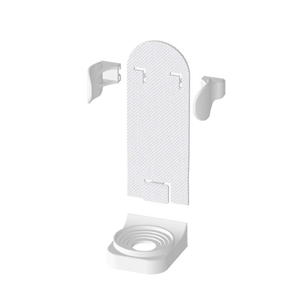 Sähköhammasharjan pidike, 2 sähköhammasharjan set , Seinään kiinnitettävä sähköhammasharjan pidike Vahva tarttuva, säädettävä kylpyhuoneen hammasharja