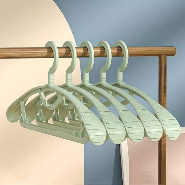 Sæt med 5 sømløse bøjler til hjemmet — Design mod skulderdeformation og folder