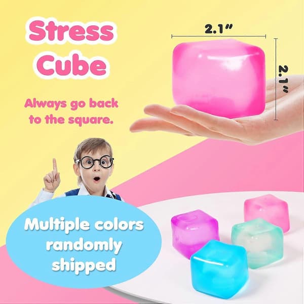 3-pak stress-isterning-squishy-stressbolde til voksne og børn, sensorisk fidget-legetøj