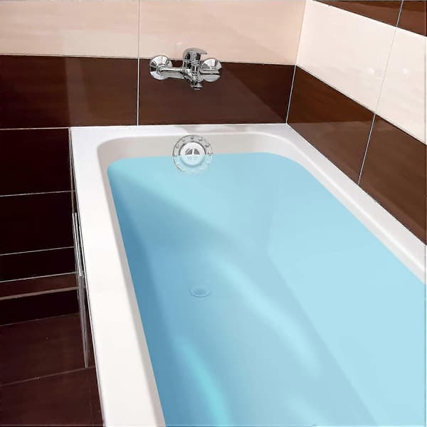 2-pack Transparenta PVC Badkarsproppar Överloppsavloppsskydd, 15,5 cm