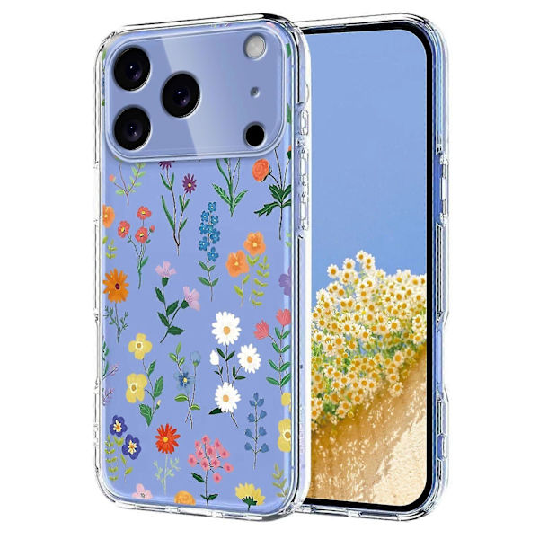 Malet TPU-etui til iPhone 17 Pro Daisy