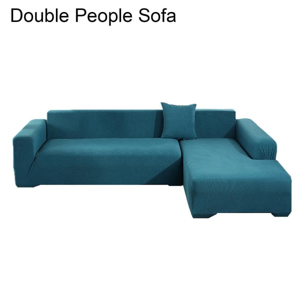 Sofabetræk Sæt Tykke ridsefast ensfarvet aftagelig sofabeskytter til hjemmet