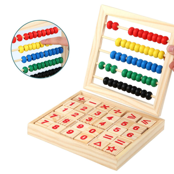 Puiset matemaattiset lohkot opettavaiset varhaisopetus kirkkaat värit taitojen kehittäminen matemaattisten laskentataulujen lelu