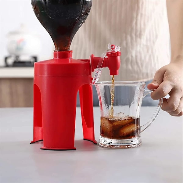 Drikkevarer Inverted Drinker Hånd-trykningsflaske Inverted Drink Dispenser Hjemmebar