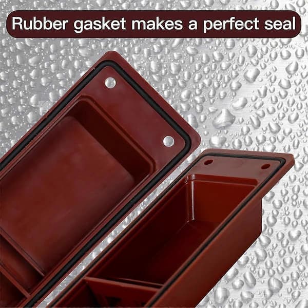 Fraktcontainer Luftventil Kit Kraftig Fraktcontainer Tillbehör Flödesventil Kit 8-pack