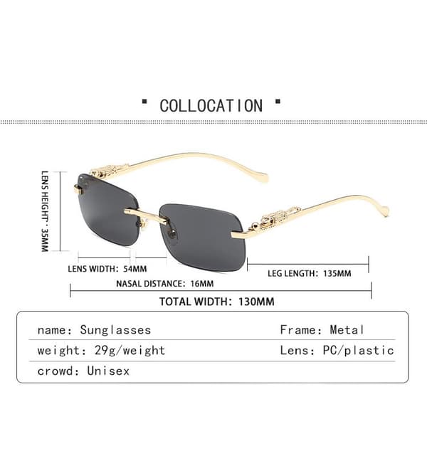 Flat top hip hop rapper retro aviator solbriller
