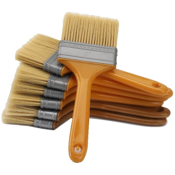 7 stk børster, fuldt slebne plastikbørster, børster, væg- og loftbørster, forskellige størrelser slebet tråd (1", 1,5", 2", 3", 4", 6", 8")