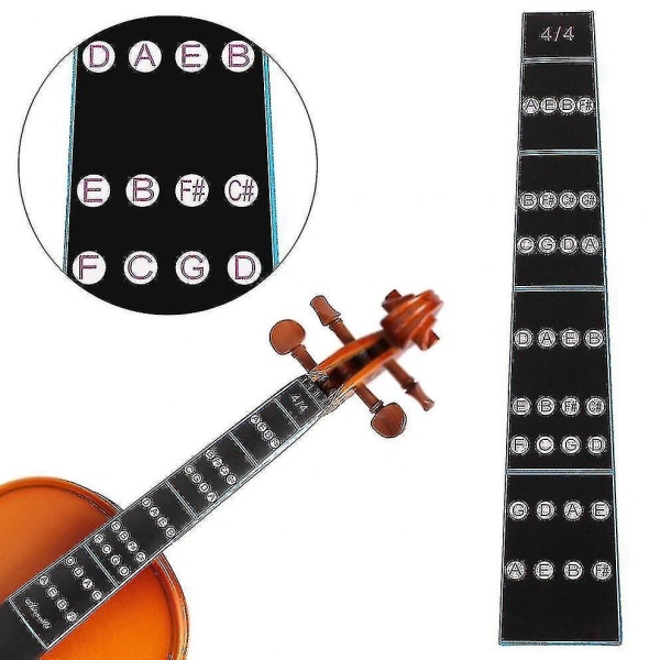 Violin Fingerboard Sticker- Fretboard Label Finring C