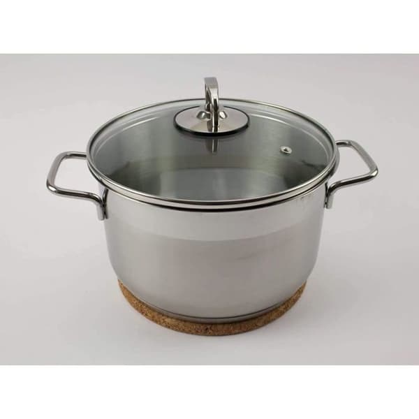 Set med 3 korkunderlägg – 19 cm diameter