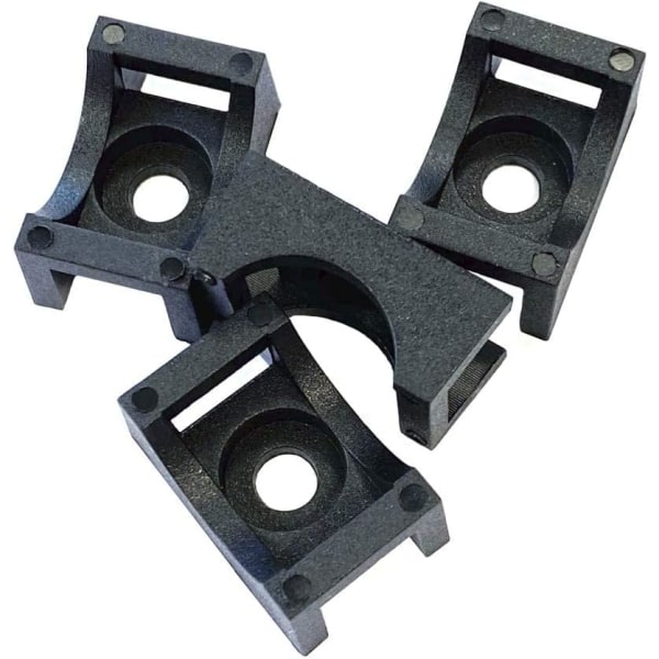 Cable Tie Base 100pcs (Very Strong) Multi use (Black or White) Up to 9mm Cable Ties (UK Made!!)!)