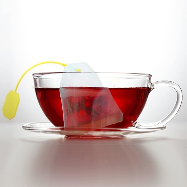 6 stk. silikone teinfuser, genanvendelige sikre løse teblade teposer si filter