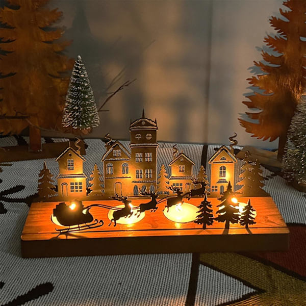 Kynttilänjalka, adventtiseppele, musta 4 cm, teekuppi, kynttilä, pöytäkynttilä, kynttilänjalka, metalli, moderni, kynttilänjalka, lohkokynttilä,  Tow the car