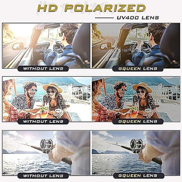 Polaroidut aurinkolasit Pyöreät Retro Metallirunko Steampunk Miehille Ja Naisille Unisex Suojauksella