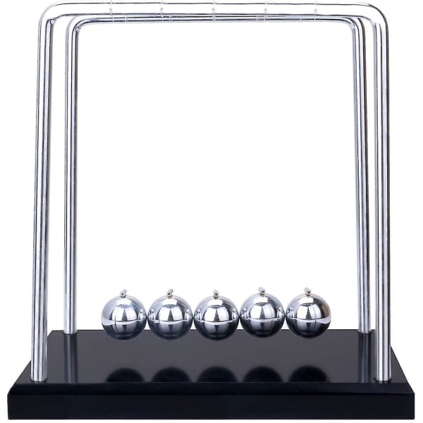 Newtons vagga med pendelkula, stort Newtons vagga-bollspel med bas 18 cm