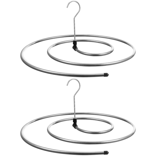 2 stk sammenleggbar oppvaskstativ spiral tørkestativ drypp tørkestativ klestørkestativ stativ spiral henger