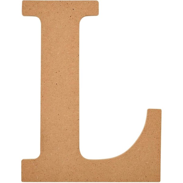 8" Unfinished Wooden Letter DIY Crafts, Personalized Home Décor, Arts Projects, 2 Pack, 63591 and 63589, 8 inch