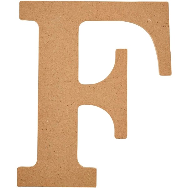 8\" Oavslutade träbokstäver för konst och hantverk DIY-personaliseringssats, modeller 63580 och 63585 A + Letter, 63585 8 inch
