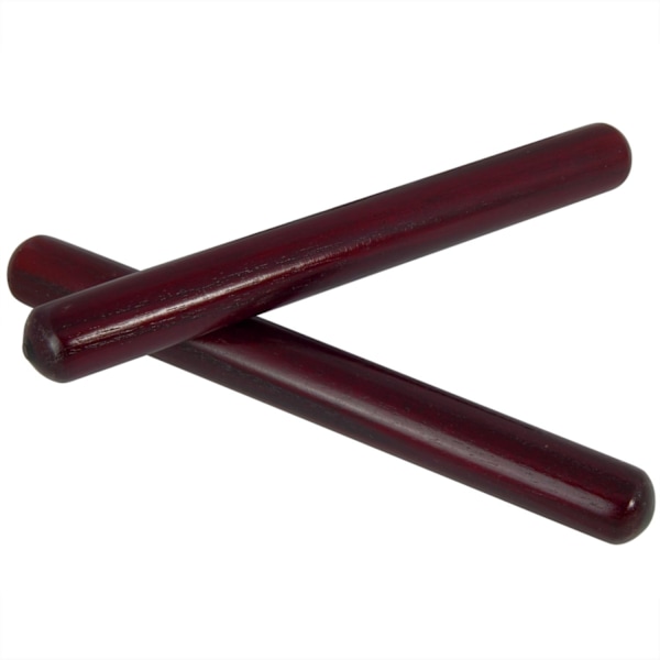 VIB7-WD Vibraslap & CLA7-RD Redwood Træ Claves - 20cm Længde Par Claves + Wooden Claves Single