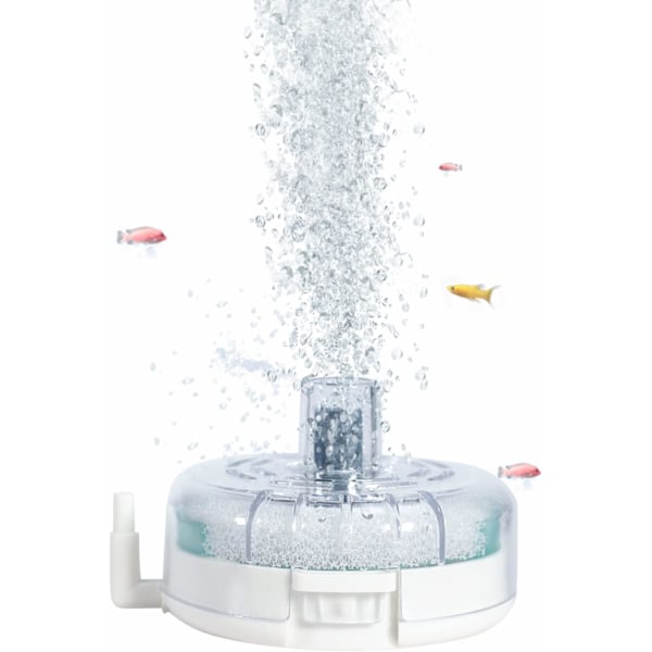 Mini Akvarie Svamp Filter, Intern Akvariefilter Sui til 1-5 Gallon Tank (Ingen Pumpe og Slange Inkluderet) BT302