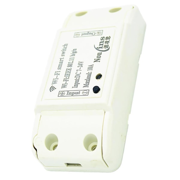 Dc 7-24v Wireless Smart Switch Module Abs Shell Socket For Jog /selvlåsende