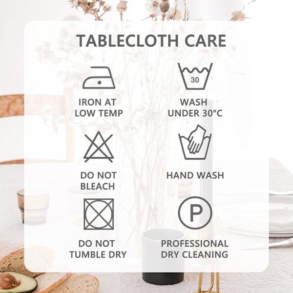 y Bordduk Rektangulär Hessian Grå Borddukar 2m Bordsduk Grå Avlång Bordsdukar Stratch Resistent Buffé Utomhus Picknick Dekorativ Light Grey 54x79in(137x200cm)