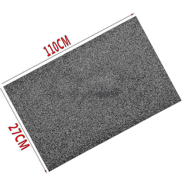 110x 27cm Vandtæt Skateboard Skating Longboard Sandpapir Grip Tape