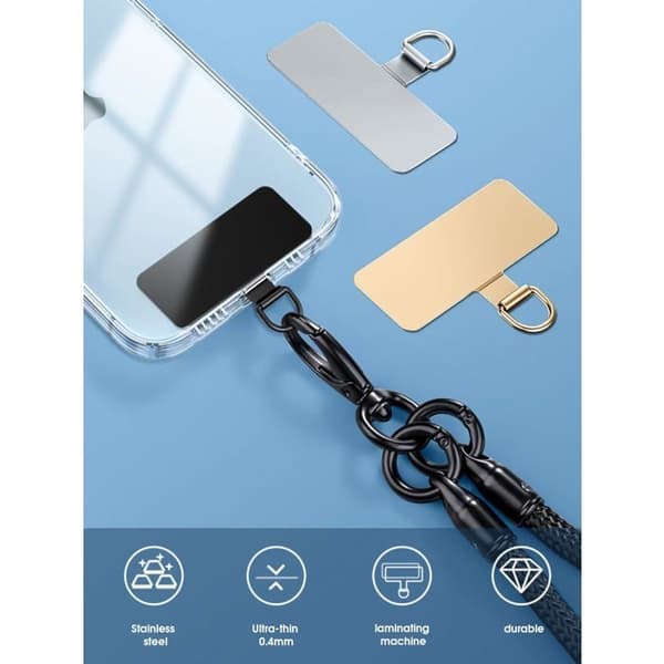 Smartphone-snorholder – kile i rustfrit stål til smartphone-covers