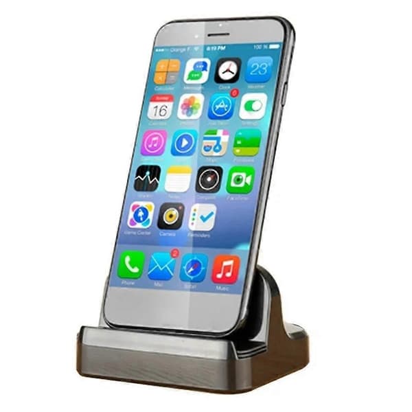 Type-C Opladningsdock, PD & QC3.0 Hurtigopladningsstander, Universal Desktop Cradle til Type-C Interface Telefoner
