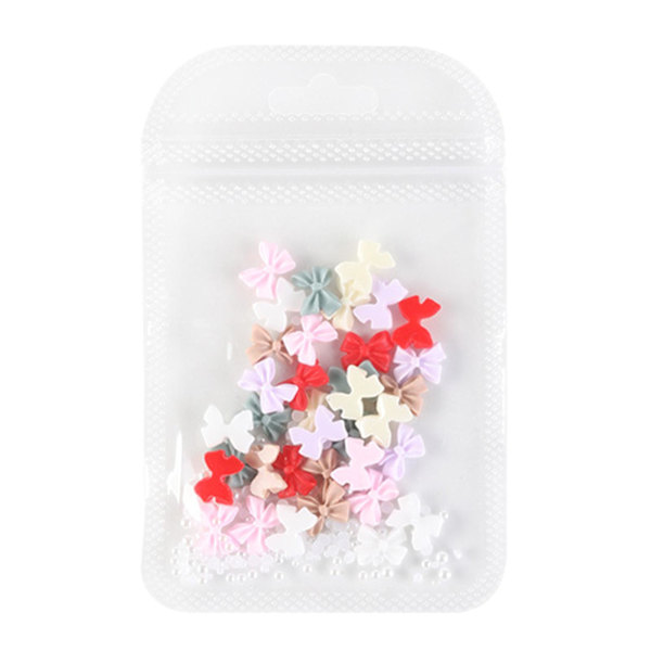 3d rosett nagelcharms nagel smycken tips söt nagelkonst dekor diy skönhet hantverk 1