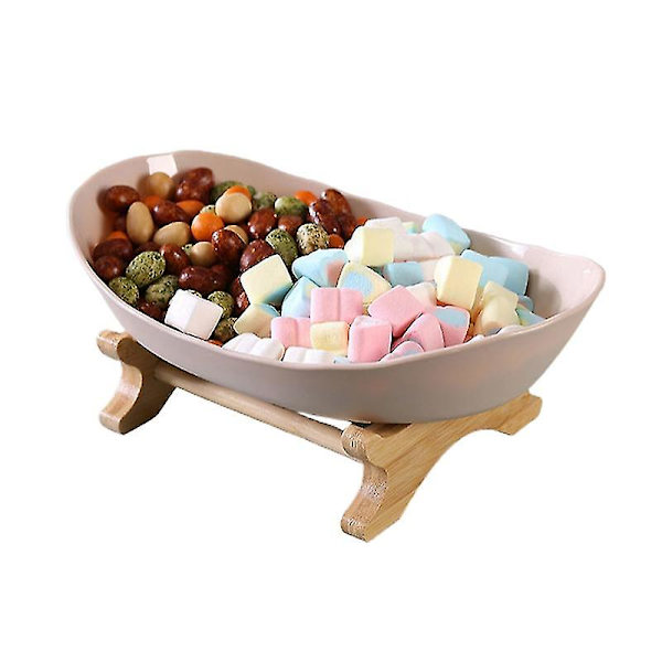 1/2 nivåer bärbar fruktfat lyxig fruktskål serveringshyllor displayställ för fest