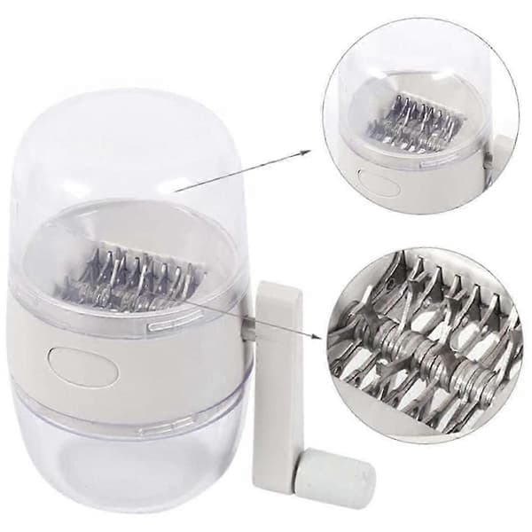 Foodprocessor Nøddehakker Kværn Håndsving Til Alle Nødder Valnødder Pekannødder, Køkken Multi Hakker Makulator Til Fremstilling Af Toppings