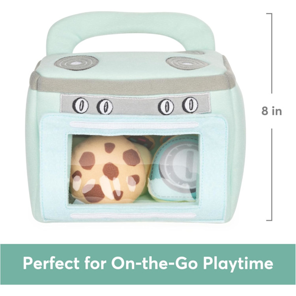 GUND Ensimmäinen Leivonta Pehmolelusetti Äänien, Ratinan, Vinkunnan ja Rypistyksen kanssa, Ultra Pehmeä Pehmolelu Aistien Stimulointiin Vauvoille ja Vastasyntyneille Baking Playset