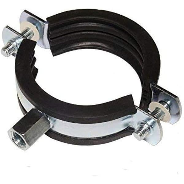 10-pack slangklämmor i galvaniserat stål (26-28 mm)