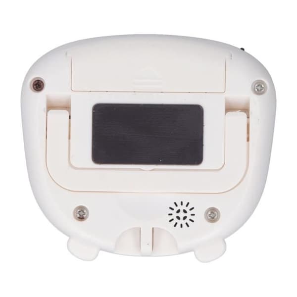 Vvikizy digital timer, digital kökstimer, nedräkningstimer, tecknat djurljud, bordsur, vit tiger