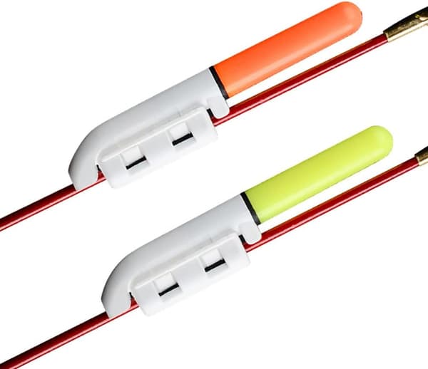 5-pack persikolarmklockor - Nattfiskespöspetslampor 65 mm x 6,5 mm, grönt ljus