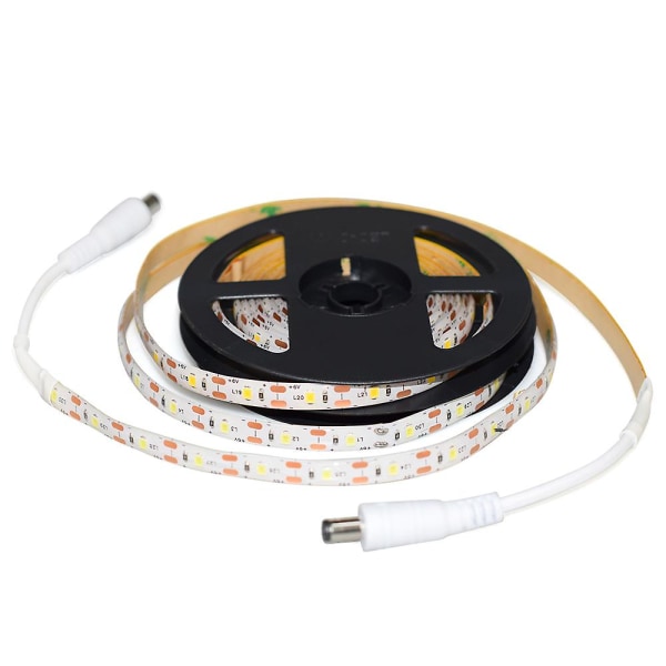 Varmvit LED-remsa med rörelsesensor 2 meter - Extern batteri