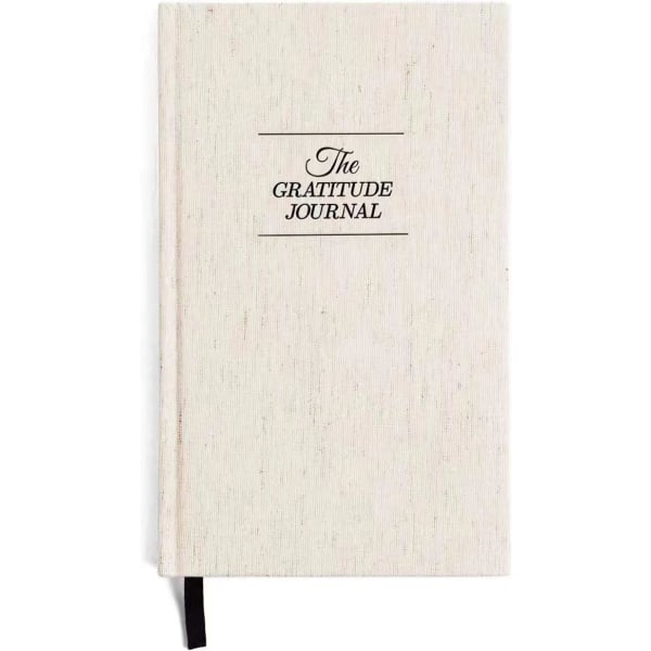 The Gratitude Journal - Five Minutes a Day for More Happiness, Positivity, Affirmation, Productivity, Mindfulness & Self Care(Beige)