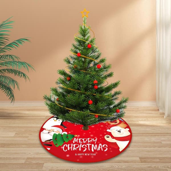 Julgransmatta Basöverdrag Julgransmatta Diameter 90cm Varm Ju Style A