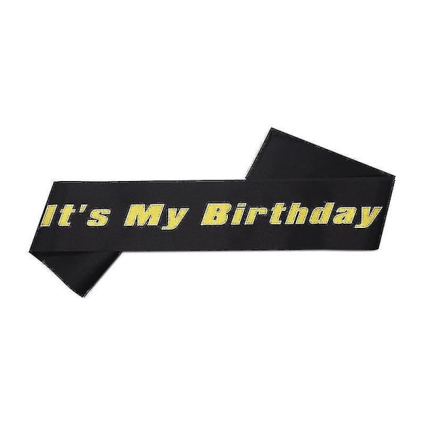 New Arrivalit's My Birthday Sash Fødselsdag Sash Party Decoration Party Favors