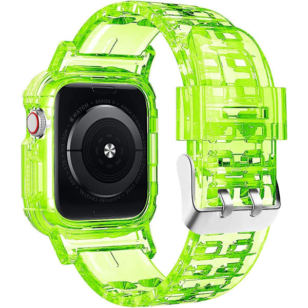VÄRI_NIMI/KOKO_NIMI Crystal Bright Green 38mm/40mm/41mm