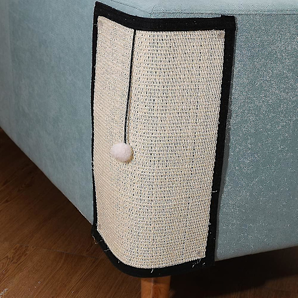 Kradseunderlag, kattekradseunderlag, sisal kattekradsebræt, sofabeskyttelse sisalunderlag
